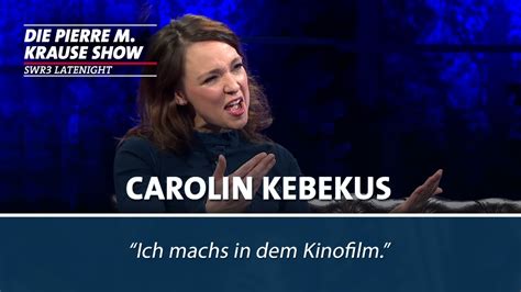 carolin nackt|Carolin Kebekus zeigt ihre Brüste im Kino .